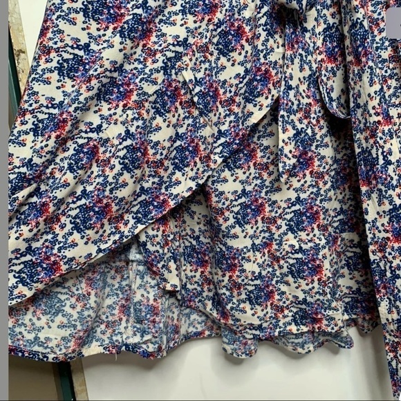 4OUR Dreamer Womens Floral Wrap Dress 8/ 10? - Picture 3 of 5
